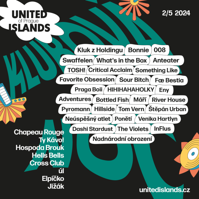 This is United Islands of Prague Music Club Discoveries 2024