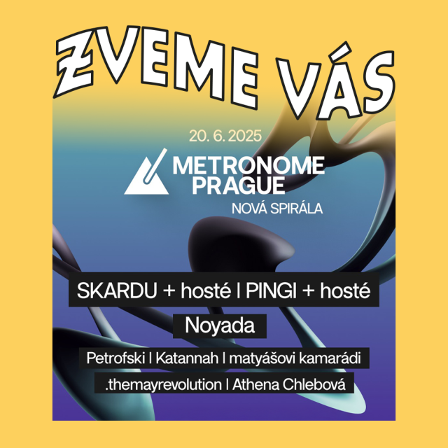 Nestačilo Vám to na United Islands? Dorazte do Nové Spirály na Metronome Prague