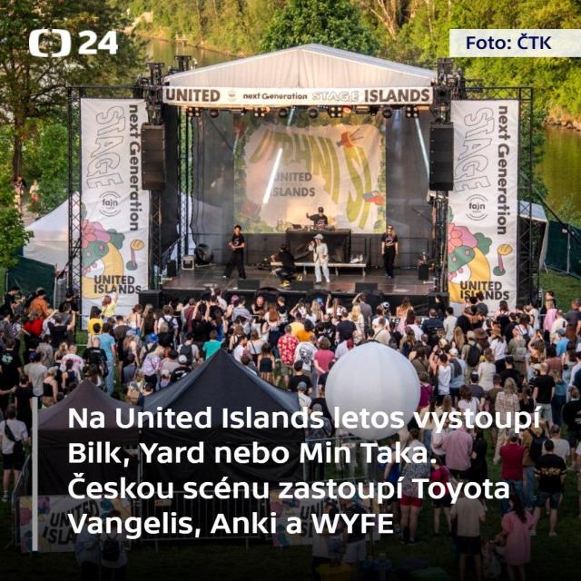 ČT24: Festival United Islands přiveze více než stovku hudebních objevů