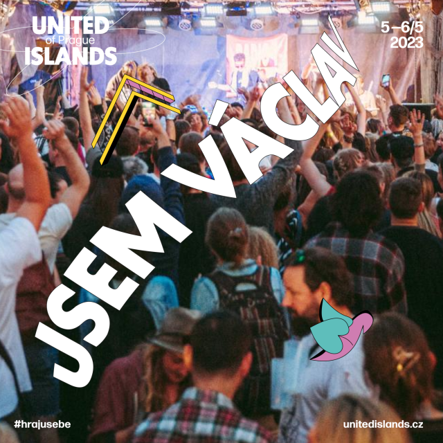 Vítězem soutěže o nový vizuál festivalu United Islands of Prague je Václav Pruner