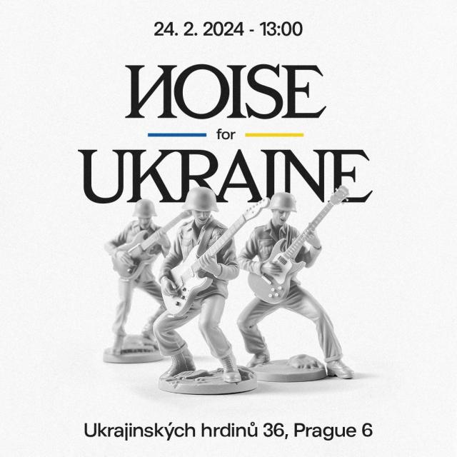 The festivals will make “noise” in front of the Russian Embassy, playing against violence in Ukraine