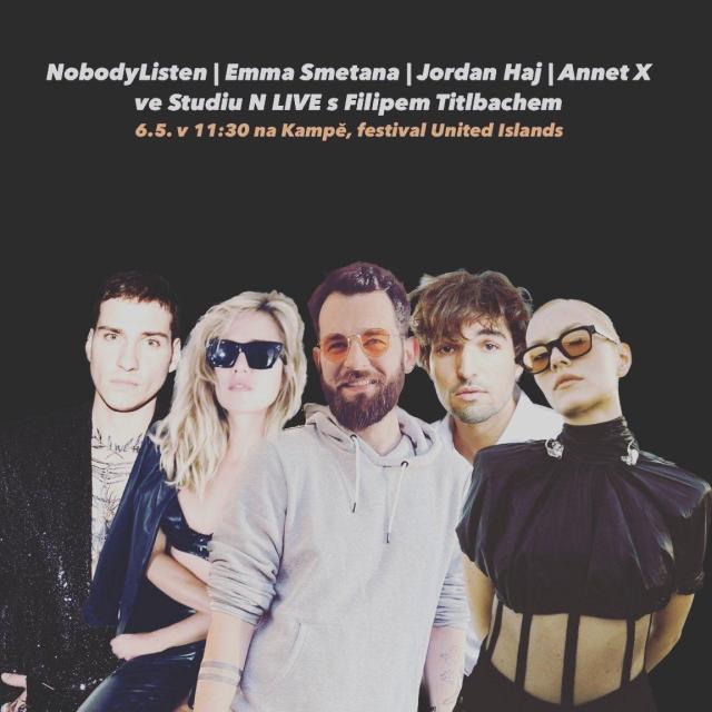 V sobotu se těšte na Studio N přímo od nás z festivalu